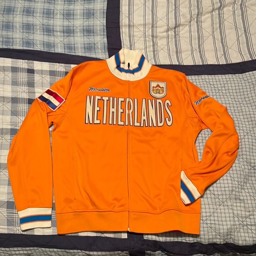 MONDETTA Netherlands 🇳🇱 Soccer Pitch Track Jacket
